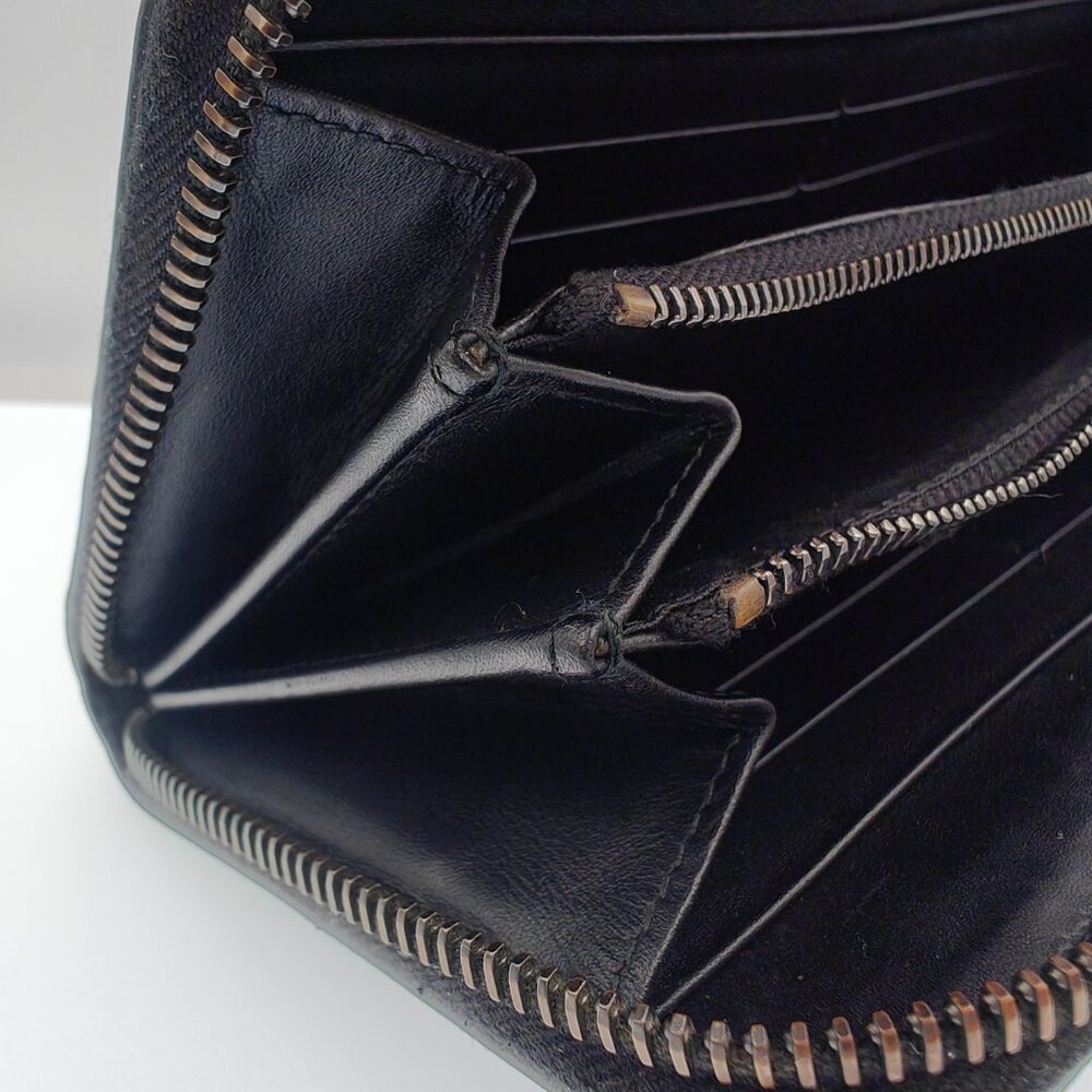 Bottega Veneta Intrecciato Leather Zip Long Wallet - Picture 10 of 11